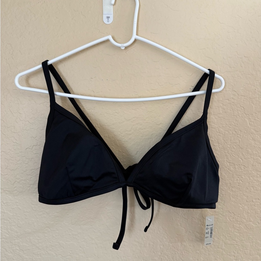 Madewell Black Bikini Top